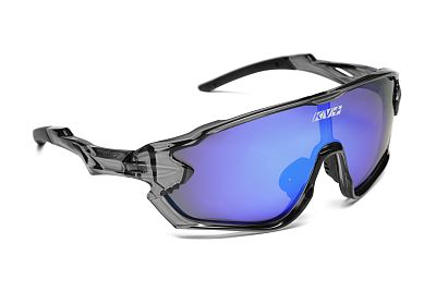 Превью  Очки лыжные KV+ Delta Black Transparent, Линзы: Sky Blue (SG12.91)